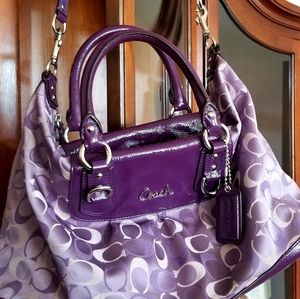 Coach Purse Purple